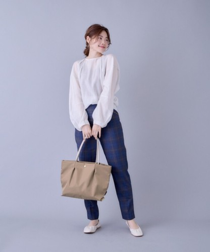 Legato Burden-Free Lightweight Water Repellent A4 Big Size Tote Bag LH-L0001Z - Bild 3 von 10