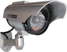 Dummy-Kameraattrappe mit Solar Fake Video&uuml;berwachung Kamera&uuml;berwachung Attrappe
