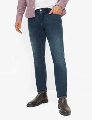 BRAX Jeans Stretchjeans Style Chuck High Flex Denim, jeansblau, All Season  NEU - Bild 1 von 4