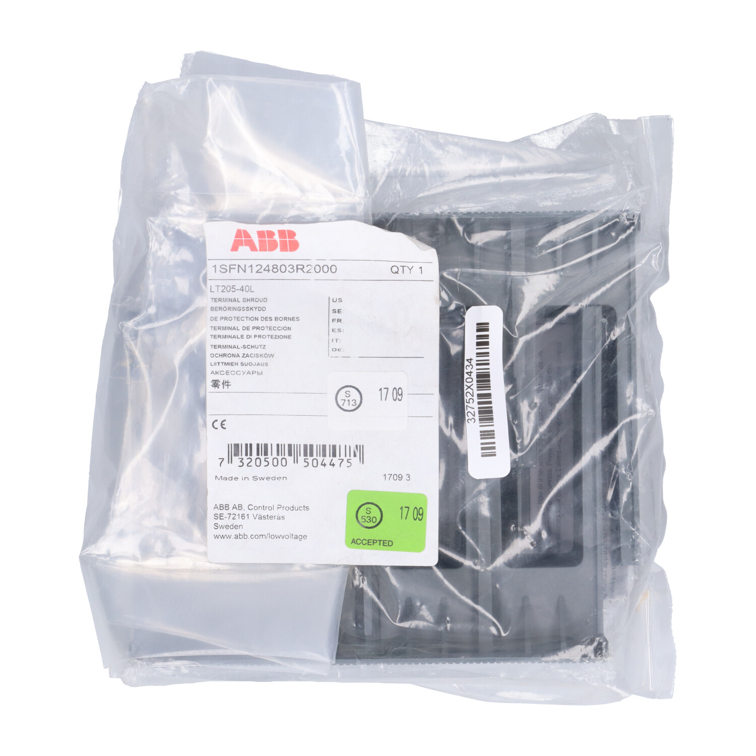 Abb 1SFN124803R2000 Terminal Shroud New NFP