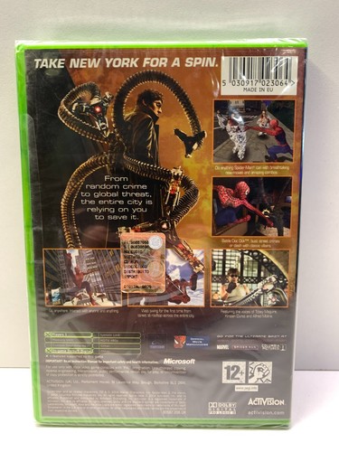 SPIDER-MAN 2 - XBOX - VIDEOGIOCO NUOVO SIGILLATO - NEW SEALED PAL SPIDERMAN - Picture 2 of 8
