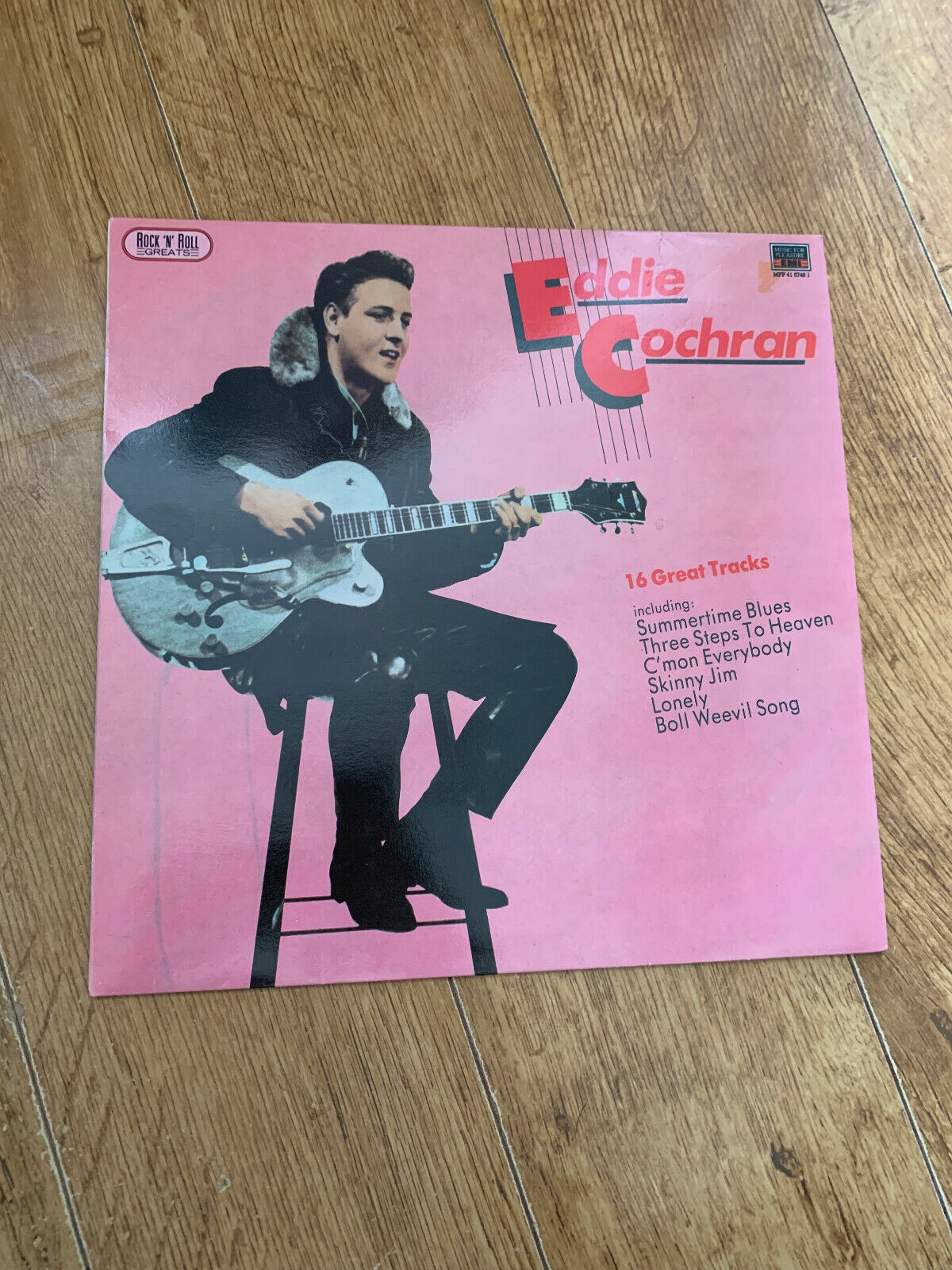 Eddie Cochran - 16 Great Tracks - UK Vinyl LP Record