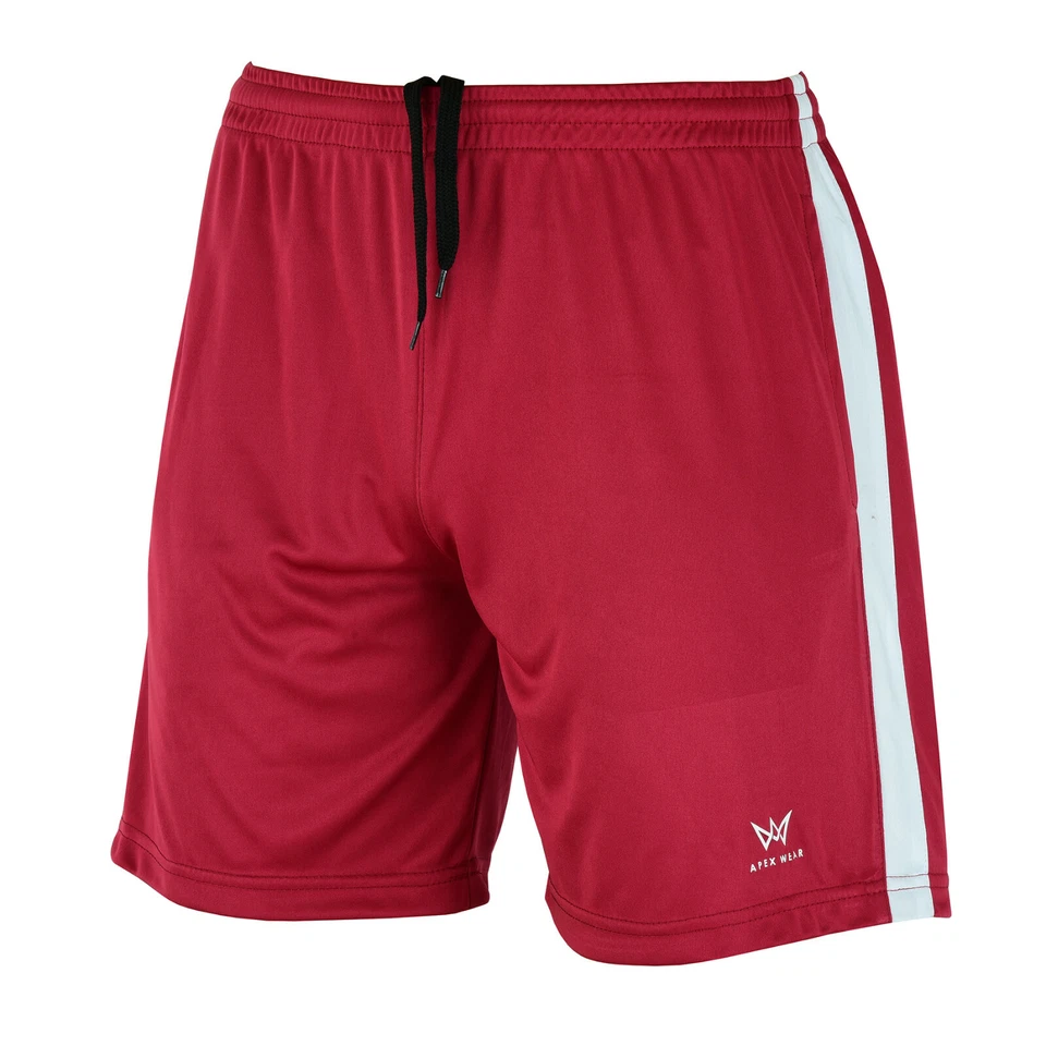 Mens Shorts Football Dri Fit Park Gym Training Sports Running Walking Short - Image 3 of 4