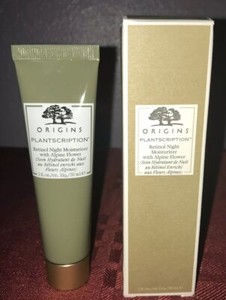 retinol night moisturizer with alpine flower