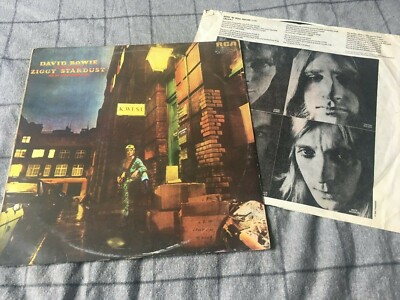 David Bowie ORIGINAL VINYL LP Rise & Fall Of Ziggy Stardust 1E/2E