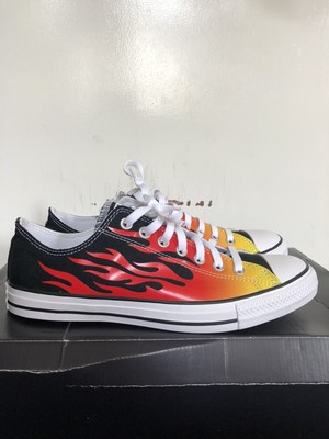 converse flame low top