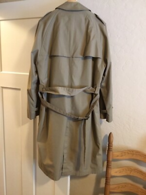 VINTAGE /HART SCHAFFNER&MARX /トレンチコート /L Hart Schaffner Marx Double Breasted Beige Trench Coat with