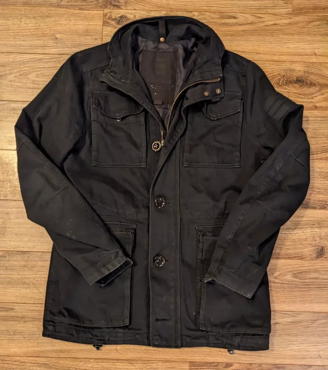 G Star Raw Men s Washed Navy Field Jacket S