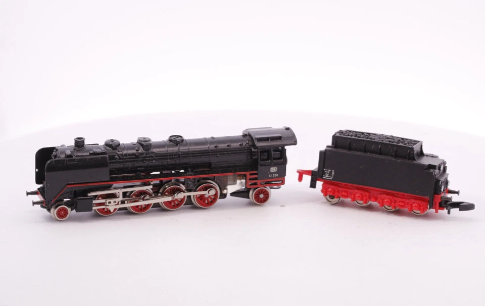 Märklín Mini-Club 8827 BR 41 Steam Freight Locomotive with Tender Train Marklin - Image 2 of 4