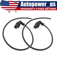 2pcs Ignition Coil Spark Plug Cap & Wire For Polaris Sportsman 700 Twin 2003