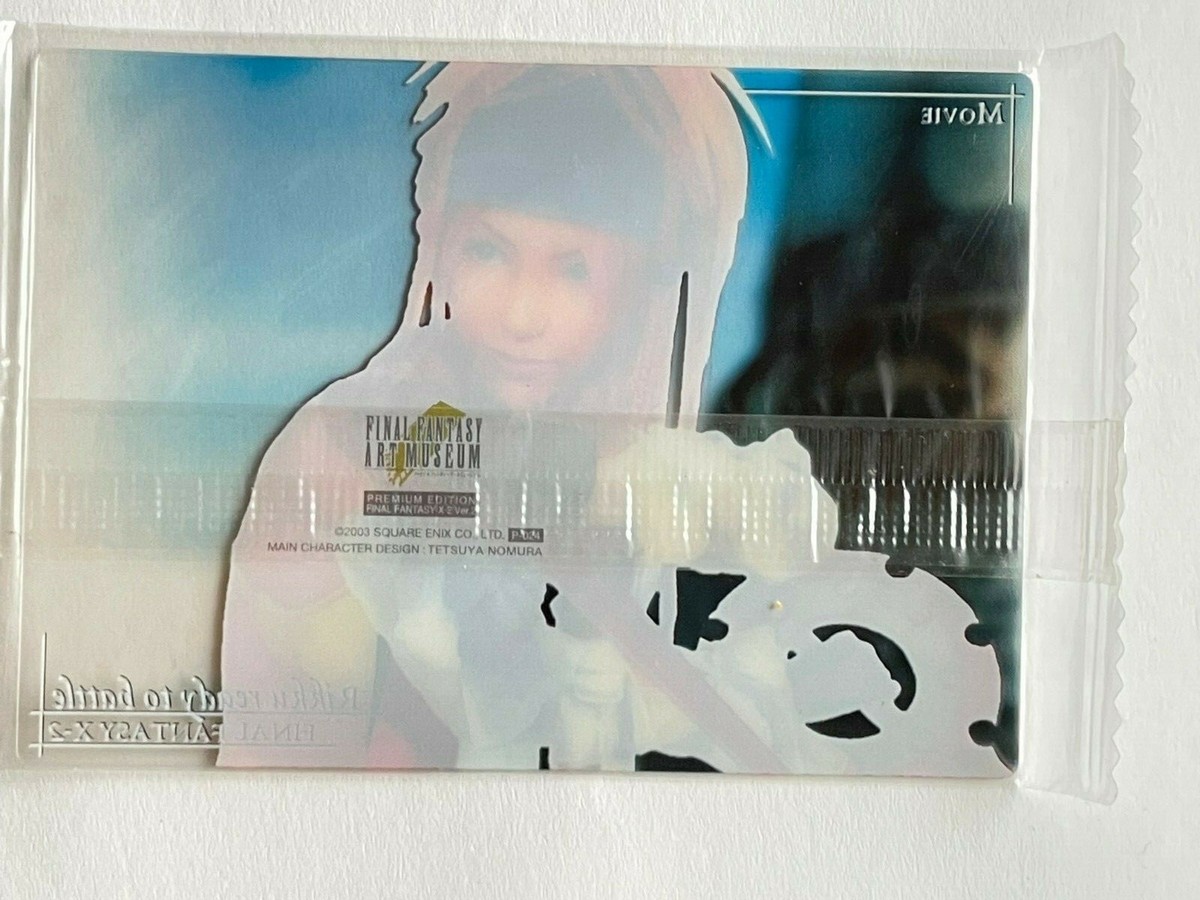 Rikku FINAL FANTASY X-2 Art Museum Trading Card Premium 2003 FFX-2