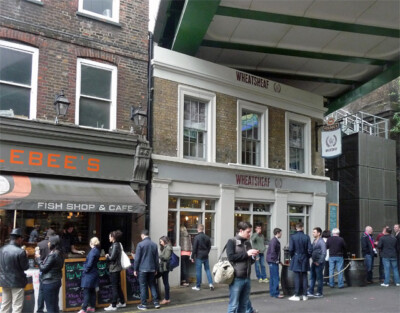 FOTO LONDON THE WHEATSHEAF STONEY STREET MITTE DES 19. JAHRHUNDERTS MARKT PUB ANSCHEINEND PROP