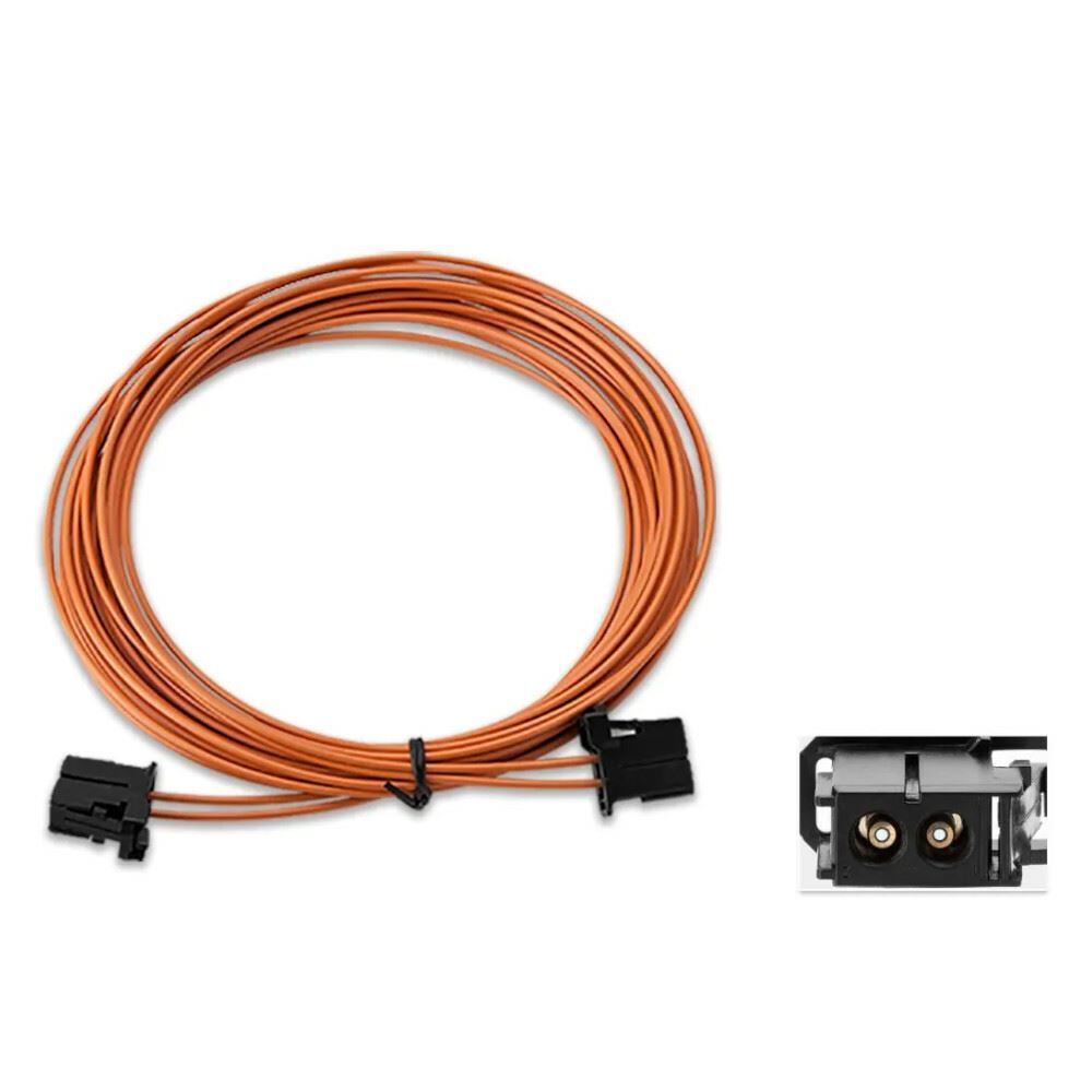 MOST Fibre Optic Extension Cable 5m Male For BMW Porsche Mercedes Range