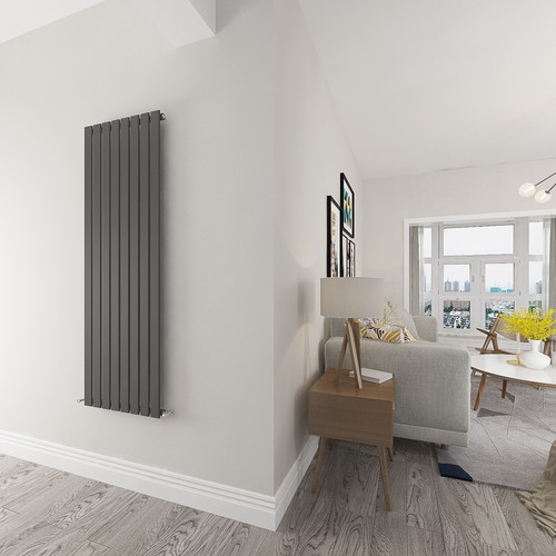 Designer Oval Column Flat Panel Radiator Horizontal Vertical Central Heating Rad - Picture 309 of 387