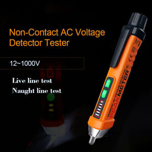 12V-1000V Voltage Tester Pen Electric Volt Alert Detector Non-Contact AC Sensor+