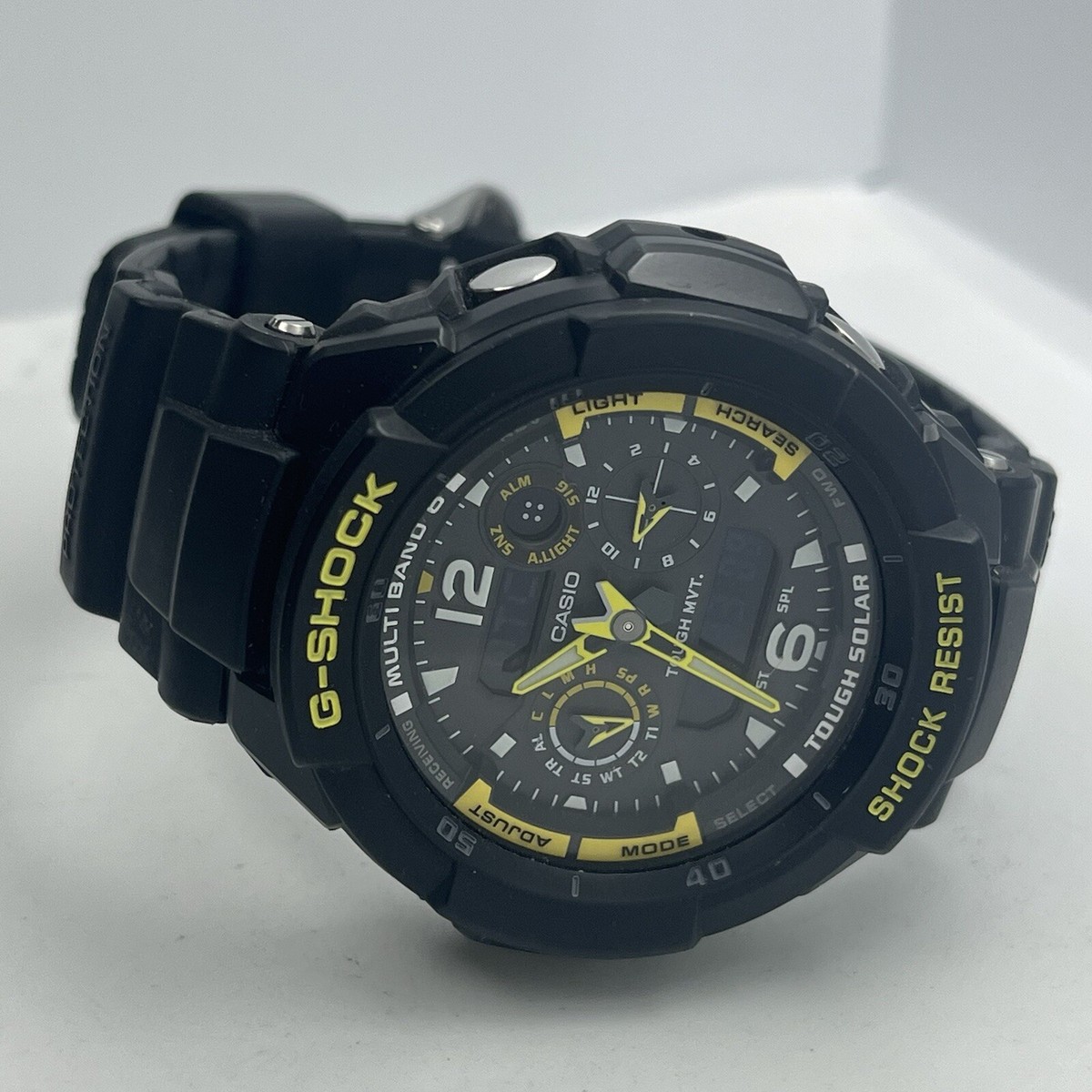 Casio G-Shock Gravitymaster Men's Black 47mm 20ATM Resin Watch GW