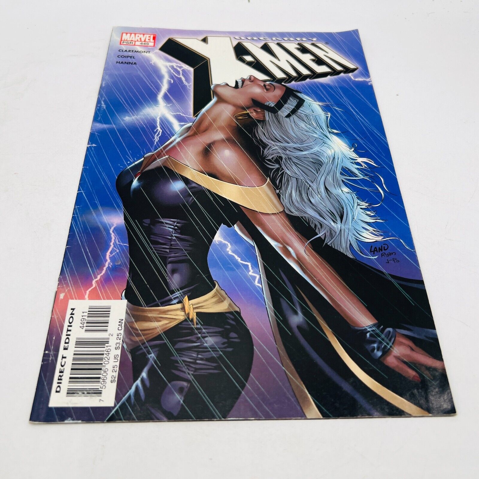 Uncanny X-Men #449 2004 Storm Greg Land Marvel Comics