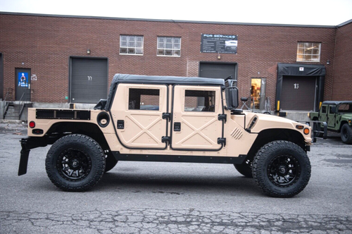 HMMWV Soft Top Kit & Rear Curtain w C-Pillar Bows rails Humvee | eBay