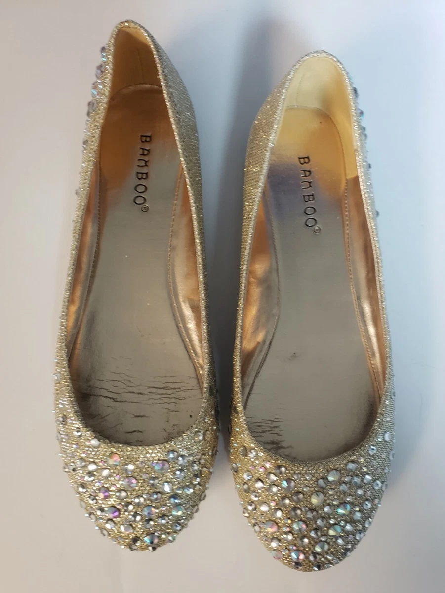 Bamboo glitter shoes hotsell