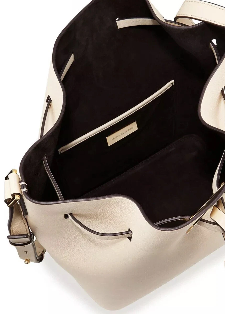 Michael kors shoulder bag large miranda drawstring bucket deals