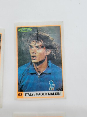 Vieux Papiers D'emballage Vintage - Inserts De Chewing-gums Foot Des Années 80/90