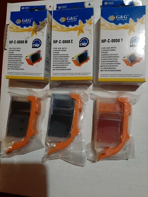 G&G Eco-Saver NP-C-0008Y Canon Pixma IP4200