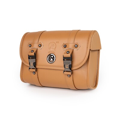 Motorrad Tasche Kunstleder Camel Tasche für Vespa Peugeot Django Classic Honda