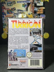 NINTENDO NES | SUPER TURRICAN IN OVP + ANLEITUNG || GUTER ZUSTAND