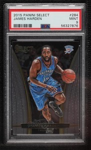 2015-16 Panini Select Courtside James Harden #284 PSA 9 MINT