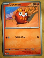 Pokémon Cards: Darumaka | 13/86 | Common Regular | S&V: Black Bolt - Pokémon TCG