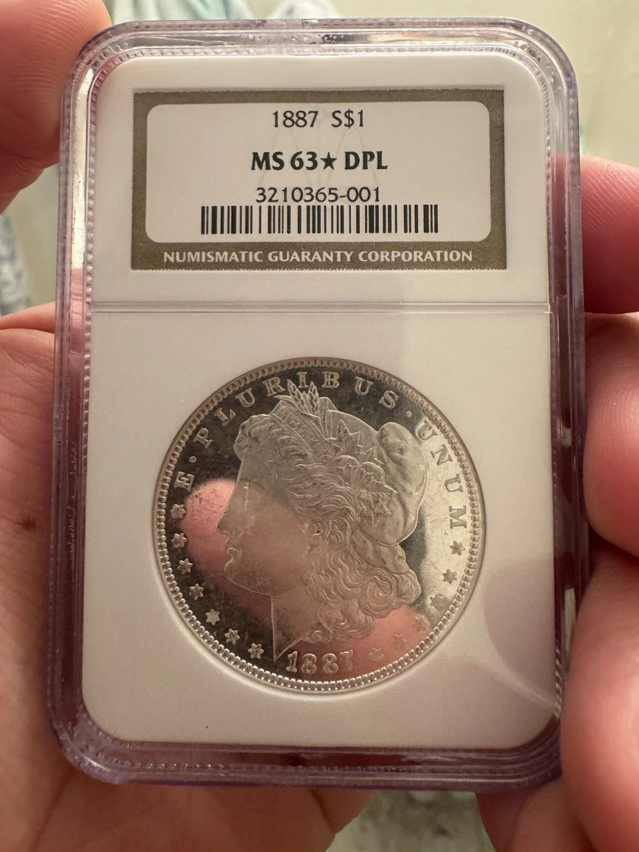 K*様 1887 Morgan Dollarモルガンダラー銀貨 MS63 PCG K*様 1887