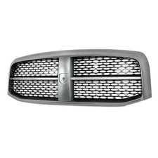 Pdm Mineral Gray Grille Black Mesh Insert For 2006-08 Ram 1500 2500 3500 Laramie