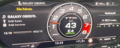 AUDI TT 8S Virtual Cockpit 8S0920790 Tacho H30 RS CarPlay Kombiinstrument Unikat