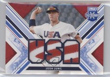 2019 Elite Extra Edition USA National Team Materials Blue 1/5 Josh Jung 0lm