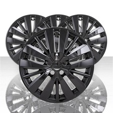 Set of 4 20" 15 Spoke Wheel Skins for 2022-2025 Nissan Pathfinder - Gloss Black