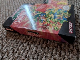TMNT NES Ninja Turtles II 2 Nintendo 1990 Pizza Hut Authentic Box Manual NO GAME