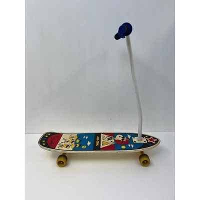 Vintage Nash Peanuts Joe Cool Skateboard Scooter Snoopy Woodstock