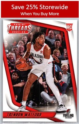 Trendon Watford RC 2021-22 Panini Chronicles Bronze #97 Portland Trail Blazers
