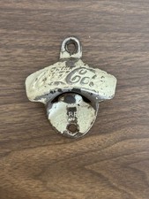 Vintage Coca-Cola Bottle Opener Wall Mount Starr X Old Paint