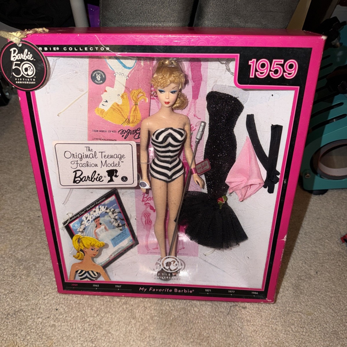 The Barbie Doll Years 1959 - 1996 ⭐️♡☆匿名☆ Collector 1959 Barbie Doll for sale online | eBay