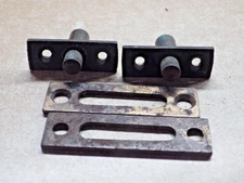 LOT OF 2 ANTIQUE 1900 BRYANT ELECTRIC PUSH BUTTON WALL SWITCH BUTTONS BRASS