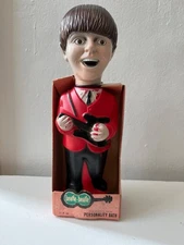 Beatles Paul McCartney Bubble Bath Soap Soaky Colgate Bottle 1965 Vintage -