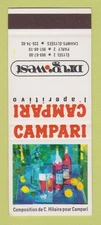 Matchbook Cover - Campari Liquor Drug West France SAMPLE
