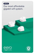 eero 6 R010311 AX3000 Dual-Band Mesh Wi-Fi 6 System 3-pack - NO BOX