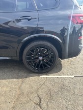 22 Bmw X5x6 742m Rims Wheels Tires Factory G05 G06 Black Finish Oem