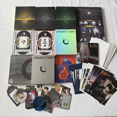 Oneus Lot of Eleven Albums Set with Photocards Posters Book K-Pop Album Lot