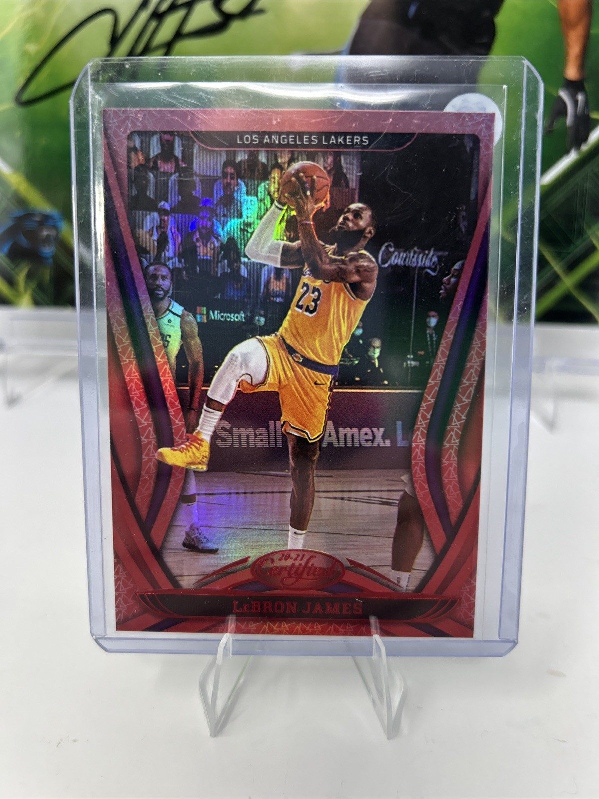 2020-21 Certified Mirror Red LeBron James #55 G88