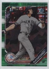 2019 Bowman Chrome Draft Sapphire Edition Green 26/50 Jake Sanford #BDC-82 0b5f
