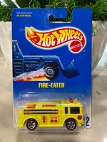 1991 Hot Wheels Fire Eater Gelb Mit Chrome 5-Speichen-RäDern #82