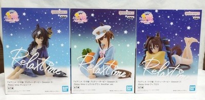 Uma Musume Pretty Derby Cheval Grand Vivlos Verxina Relax time Figure Set of 3